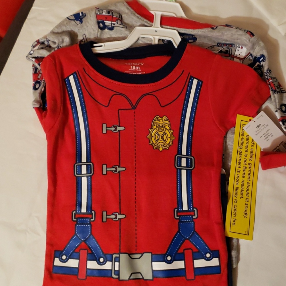 FIREMAN PAJAMAS